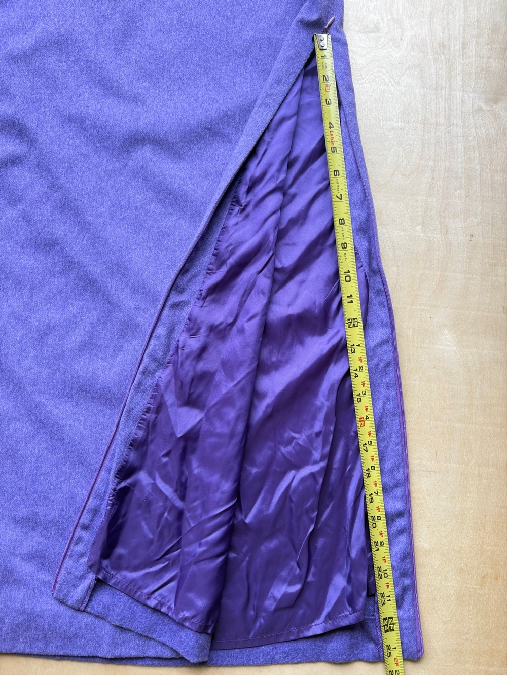 Y2K Gianfranco Ferre Skirt US6 Wool Blend Pencil Maxi Column Straight Classic - Picture 9 of 13